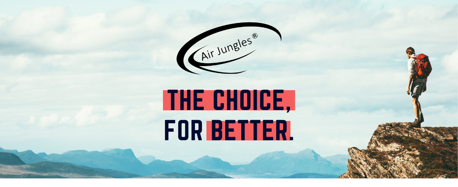 Air Jungles Logo Slogan
