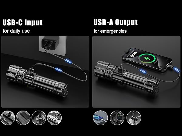 rechargeable flashlight