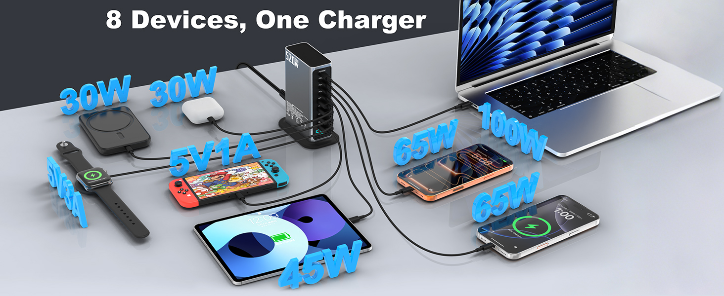 plug in chargers for multiple devices