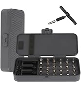 Ratchet Screwdriver Set 24 in 1 Precision Bit Set, Limoruns Tools Magnetic Ratcheting Screwdriver...