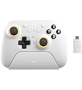8Bitdo Ultimate 2 Bluetooth Controller for Switch/Switch 2, Windows & PC, TMR Joysticks Switch Pr...