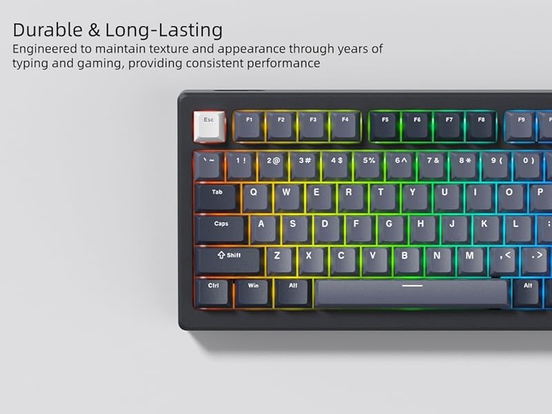 Womier Keyboard Keycaps - PBT Keycaps for Mechanical Keyboard Cherry Profile Key caps