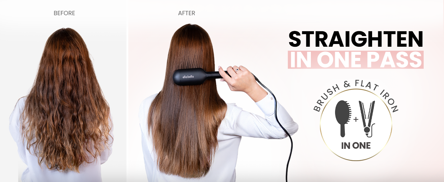Hair Straightening Brush