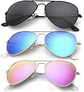 KALIYADI Classic Aviator Sunglasses for Men Women Driving Sun glasses Polarized Lens UV Blocking