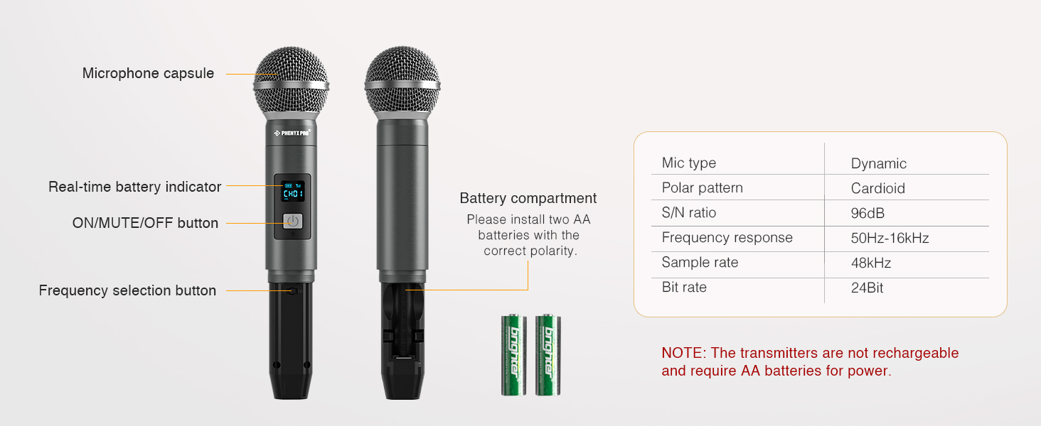 codless mic