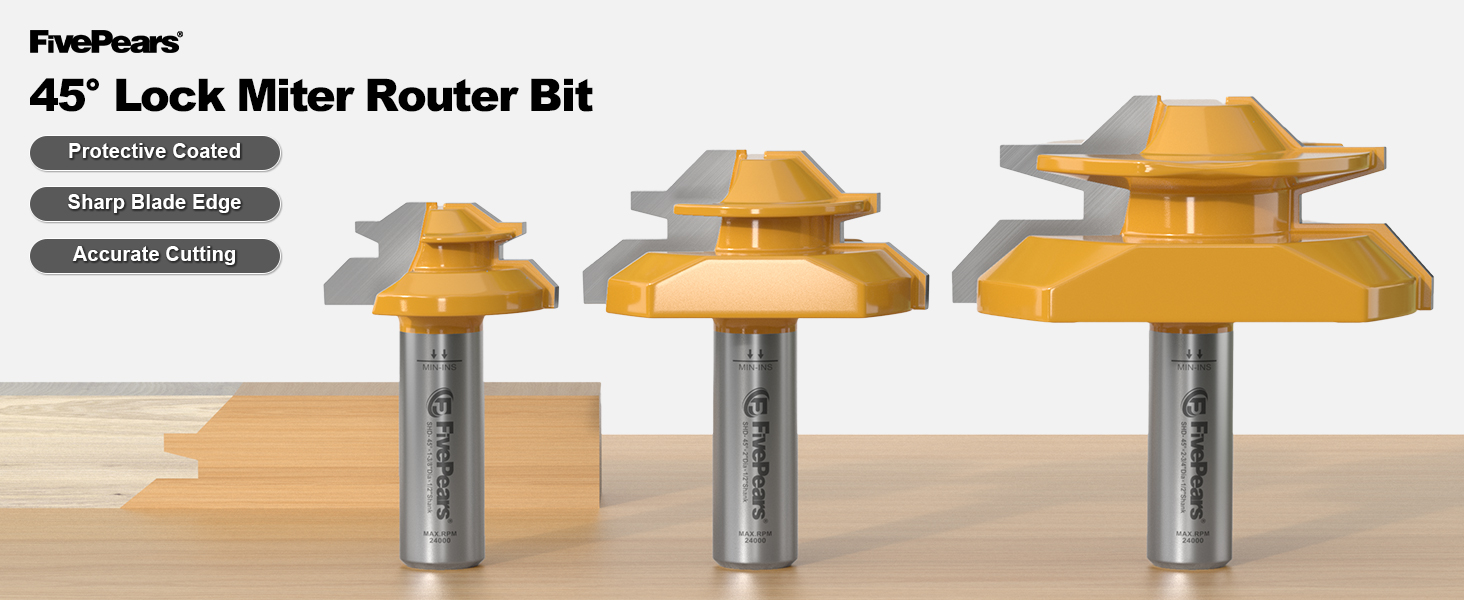 45 lock miter router bit
