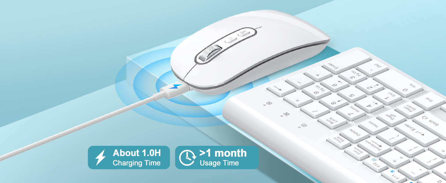 bluetooth keyboard and mouse combo