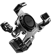 Kaedear Motorcycle Phone Mount, Aluminum, Anti-Vibrations, Quick Release Button, Durable, Anti-Th...
