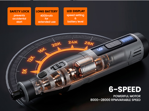 6 Speeds