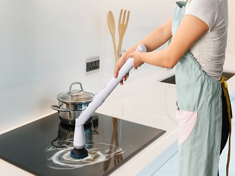 Electric Spin Scrubberelectric power shower scrubber bathroom scrubber handheld spin scrubber