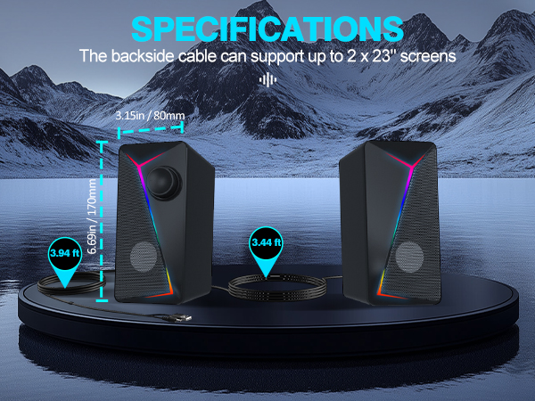 computer speakers for desktop pc