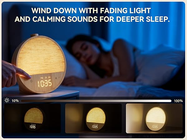 dimmable digital alarm clock