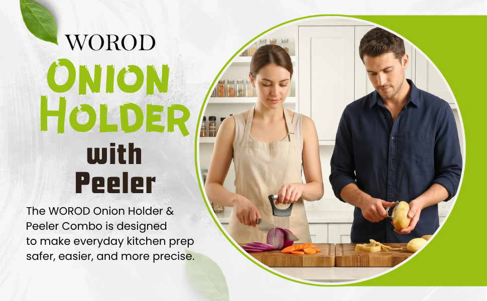 Onion Holder and Peeler introduction.
