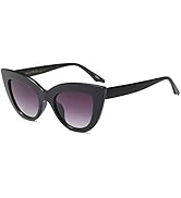 Freckles Mark Vintage Retro Cateye Sunglasses for Women Bold Colorful Cat Eye UV400 Protection