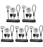 I3C Laptop Cable Lock Retractable Hardware Security Cable Lock with Anchor Plate for Laptop, Smar...