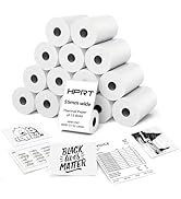 HPRT Thermal Printer Paper Rolls for Mini Sticker Label Printer S1/S2/M02/T02, 57x29mm,3.5m/Roll,...