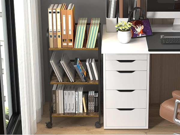 laptop cart on wheels