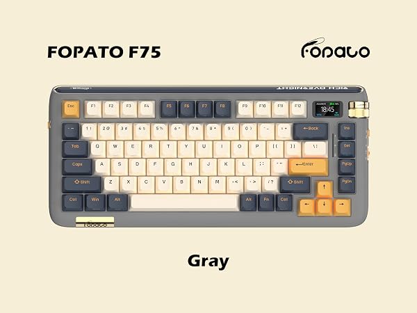 FOPATO F75 Gaming Mechanical Keyboard
