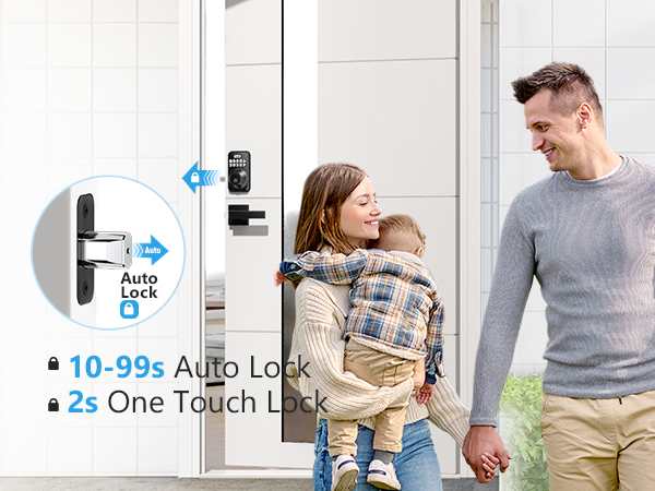 front door lock set