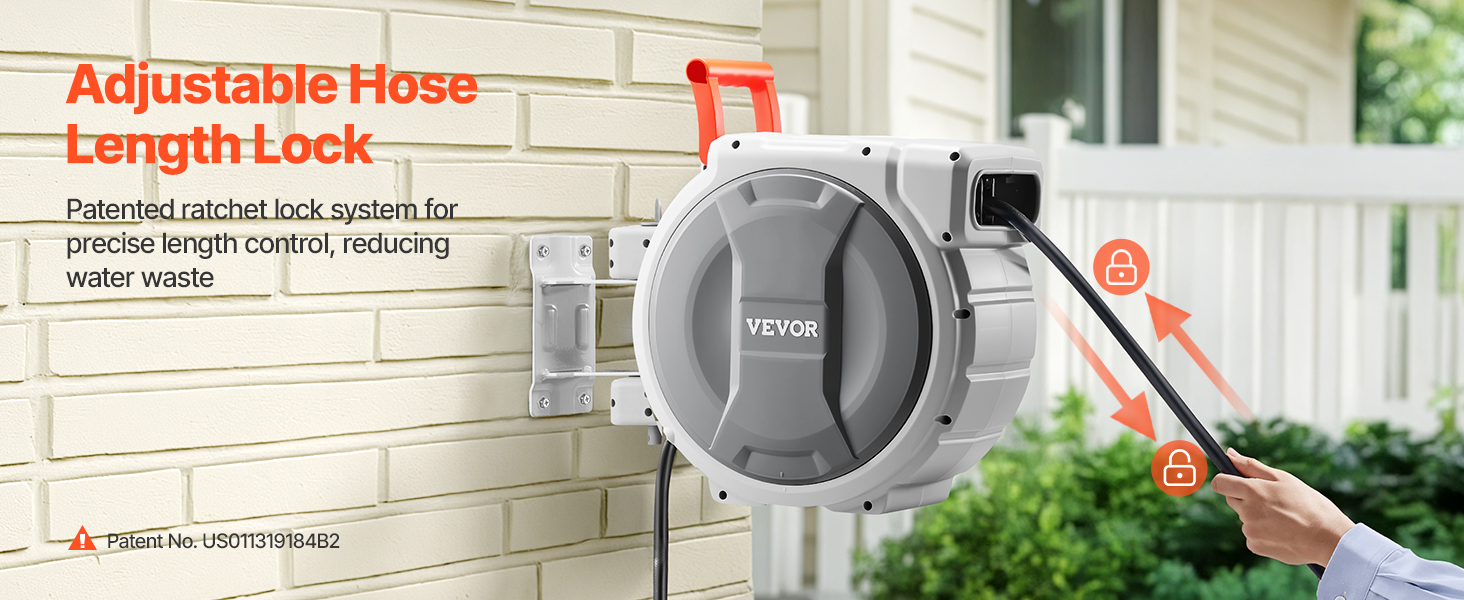 wall mounted hose reel
