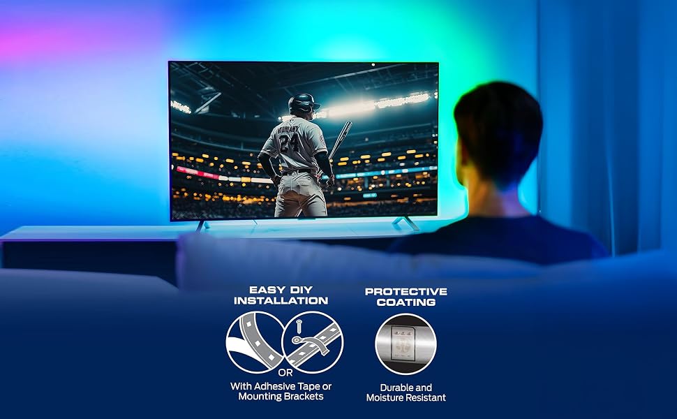 Monster Smart RGB+IC LED Strip Lights