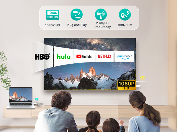 wireless hdmi transmitter and receiver