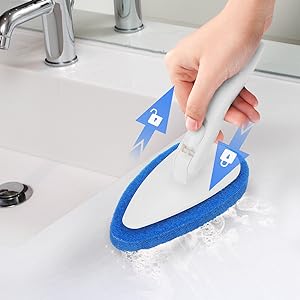 Unique lock mechanism to lock the brush head in place, 0 degree, 45 degree, 90 degree