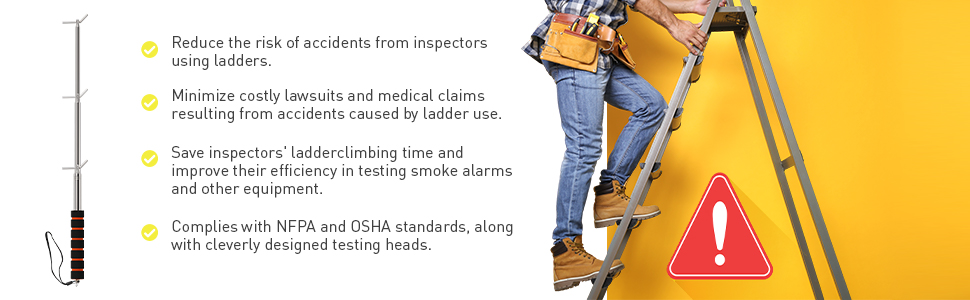 smoke detector tester