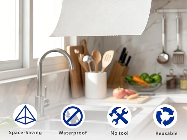 wall mount paper towel holder