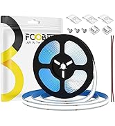 FCOB COB LED Strip Light Flexible High Density Uniform Bright Waterpoof IP65 6000K 480LEDs/m 9W/m...