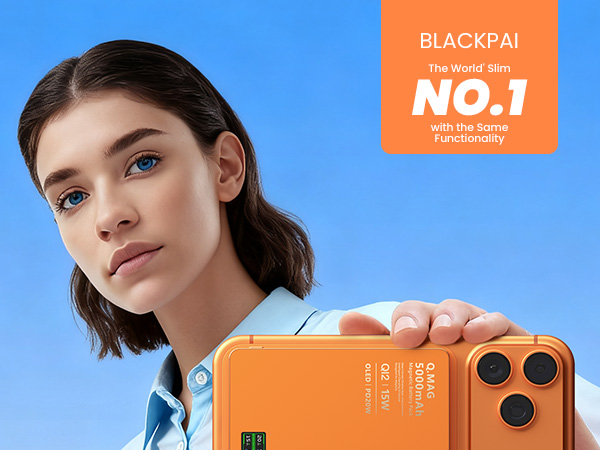 5000mAh Qi2 Magnetic Power Bank With Apple Watch Charger