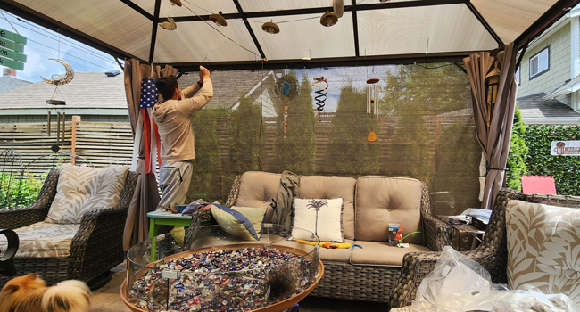 Shade screen &amp;amp; Privacy fence screen for garden