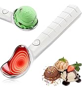 DLUCK Heated Ice Cream Scoop, Rechargeable Electric Ice Cream Scooper, Heats Up to 158°F for Hard...