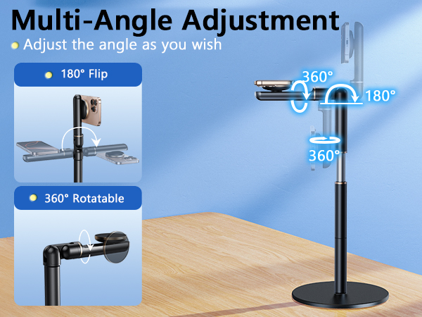 360 adjustable magnetic phone holder