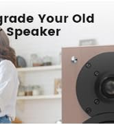 1Mii B06T3 Bluetooth 6.0 Receiver for Home Stereo, Knob Volume Control, RCA &amp; 3.5mm AUX Jack, Wir...
