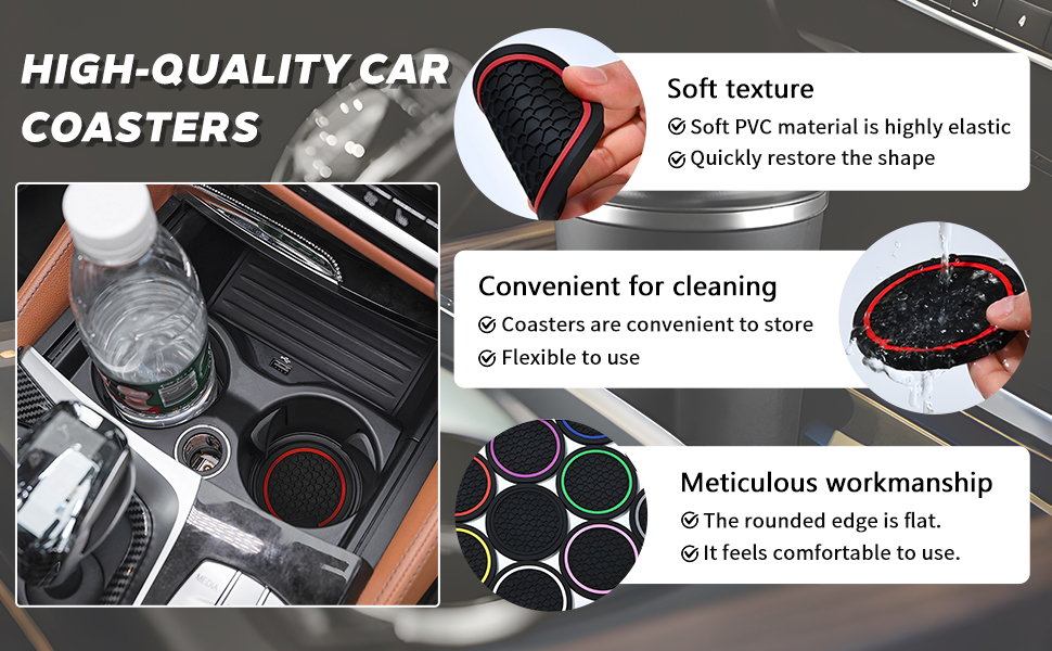 Car Cup Holder Coasters4
