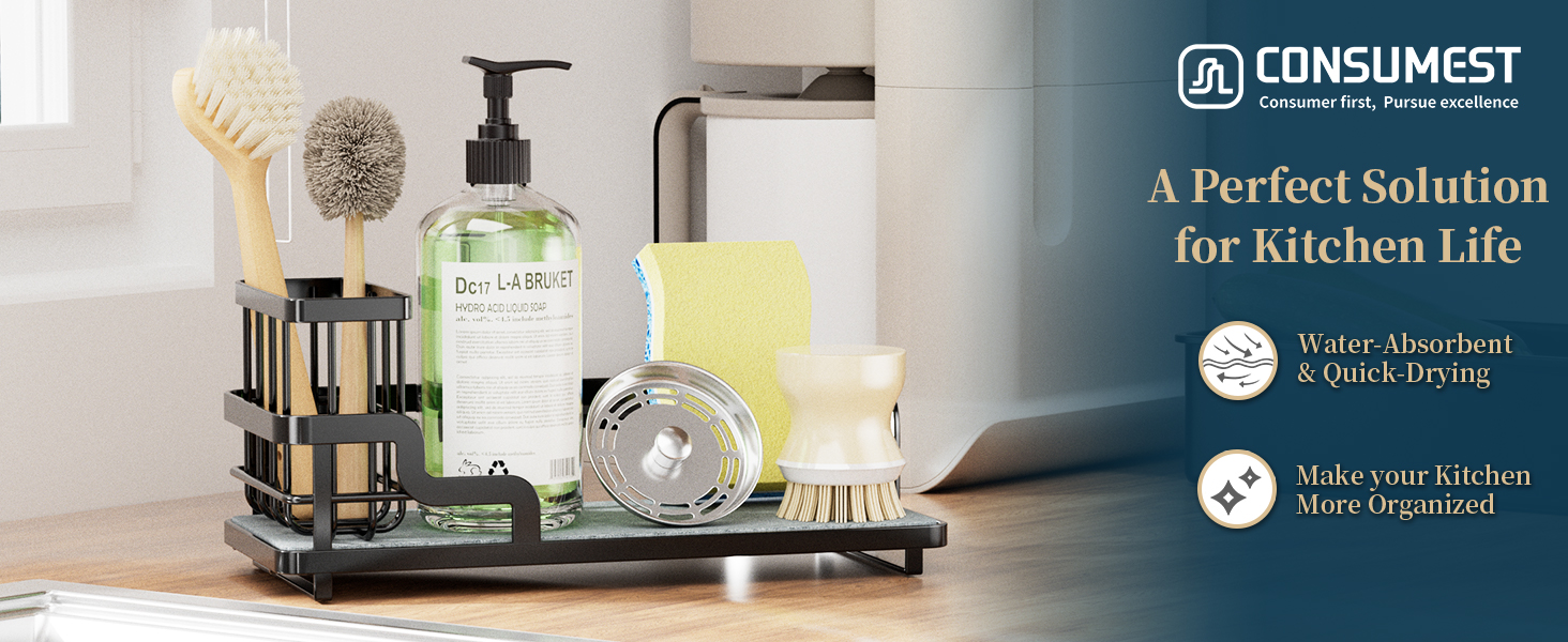 sponge holder for kitchen sink