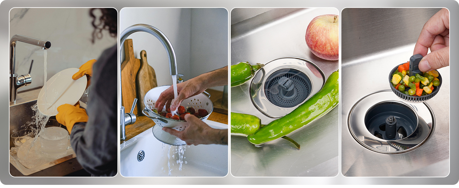 Pop up kitchen sink stopper
