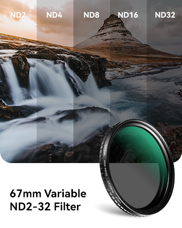 67mm VariableND2-32 Filter