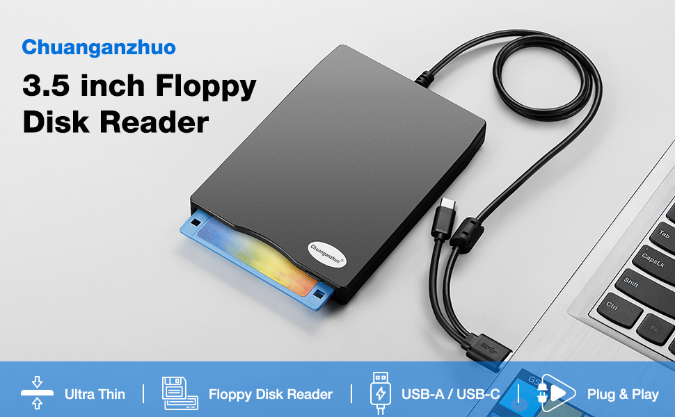 USB floppy disk reader, get your files inside the old floppy disks