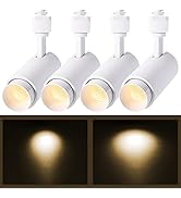 ELEGLO 12W H Track Light Heads,Focusing LED Track Lighting Fixtures for Accent Retail Artwork, Li...