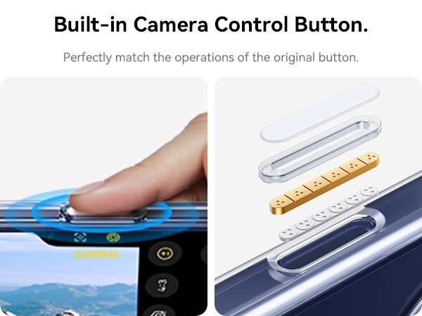 Peerock for iphone 17 pro max case clear with magnetic stand