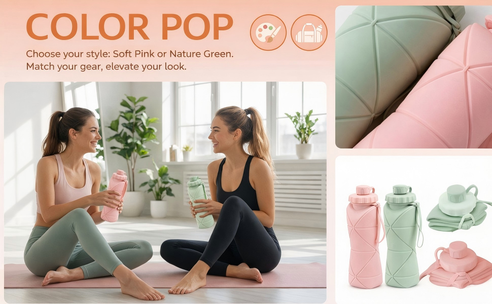 Folding Travel Water Bottles
