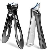 Nail Clippers for Men Thick Ingrown Nails, 2024 New Heavy Duty Large Toe Nail Clippers for Senior...