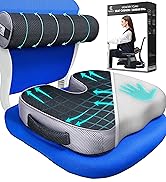 memory foam seat cushion office seat cushion back pillow office chair pad 