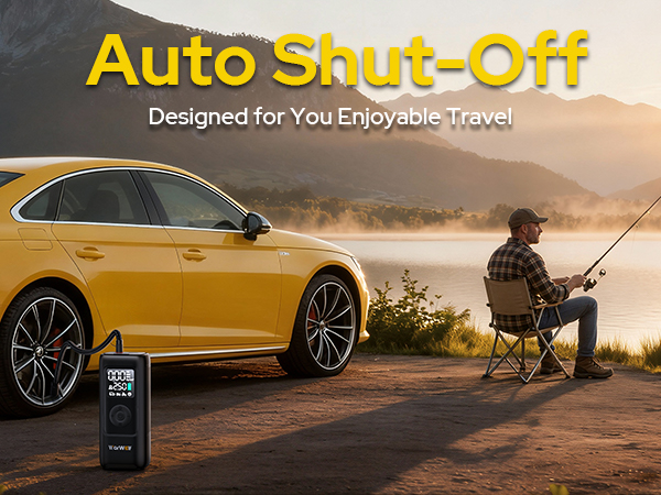 WARWOLF 160PSI Tire Inflator