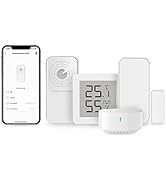 BroadLink FastCon Smart Sensor Kit - Radar Motion Sensor, Door Sensor, Temperature and Humidity S...