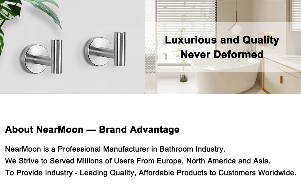 Stainless Steel Robe Hook Holder