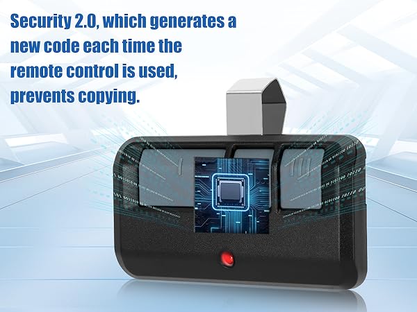 Garage Door Opener Remote 893LM 893Max