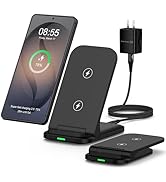 Wireless Charger for Samsung S26 Ultra Wireless Charging Station Dock Fast for Samsung Galaxy S26...